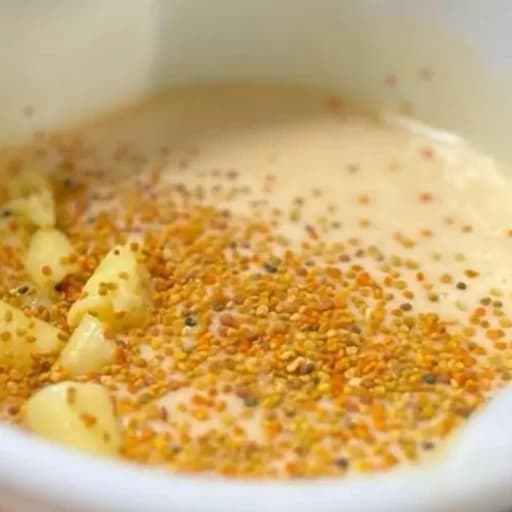 ژل رویال عسل گرده 1 کیلو ارسال رایگان دیابت،ناباروری زوجین،قوت ده فوق العاده ترکیب عسل،ژل رویال،گرده گل درجه کیفی گریدA — تصویر ۲