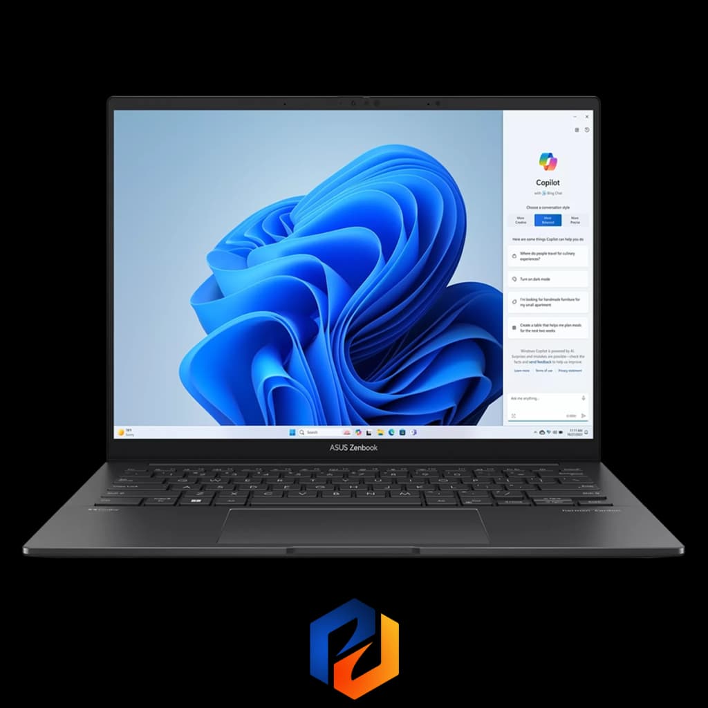لپ‌تاپ ASUS Zenbook 14 OLED Q425M | رم 16 | حافظه 1 ترابایت | پردازنده ULTRA 7 155H(استوک) | نمایشگر 14 اینچ | SSD