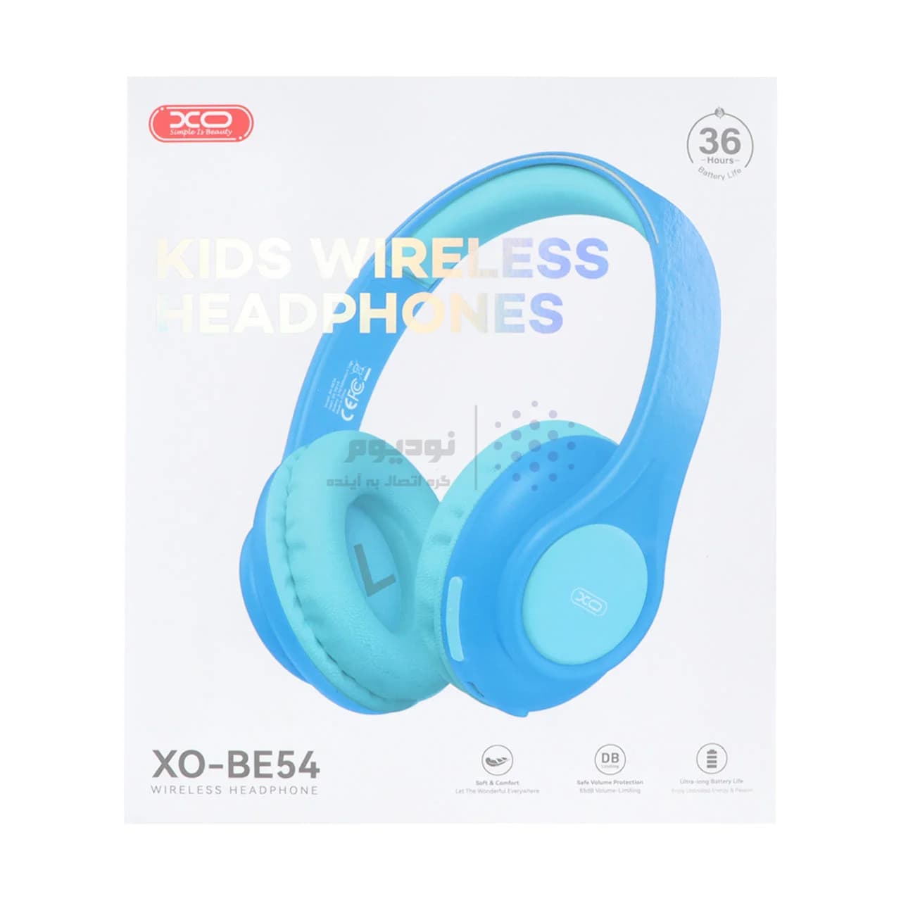 هدفون بی سیم ایکس اُ مدل XO-BE54 Kids — تصویر ۳