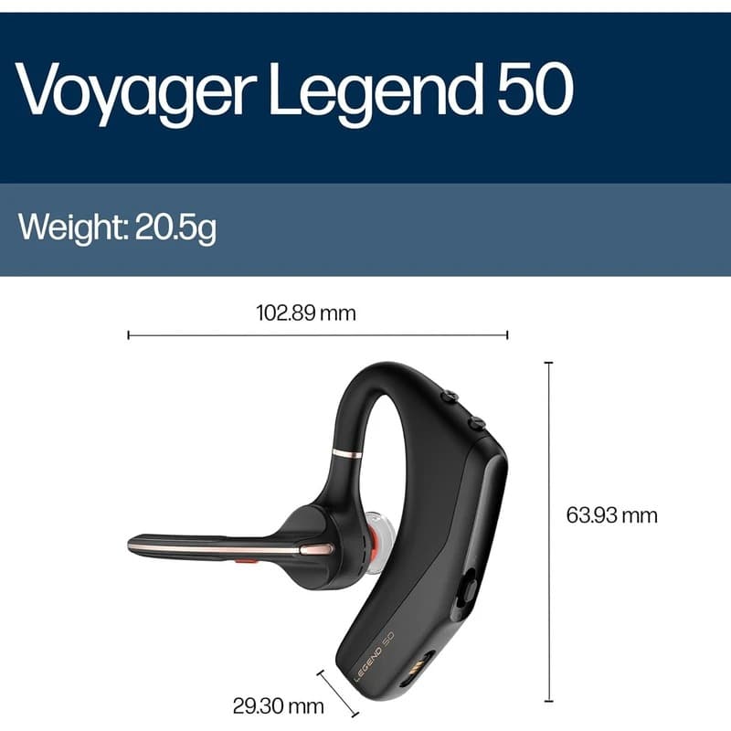 هدفون بی سیم پلی مدل Voyager Legend 50 — تصویر ۴