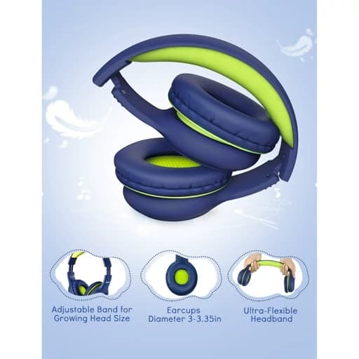 هدفون بلوتوثی و سیمی با جک 3.5mm برند MPOW اورجینال امازون المان(ارسال رایگان⭐ — تصویر ۵