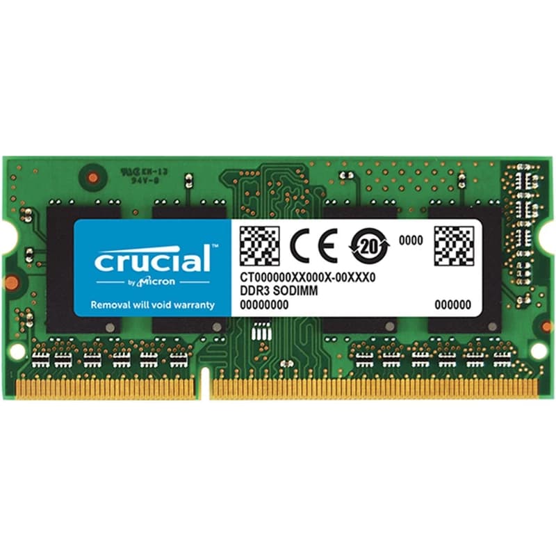رم لپ تاپ کروشیال مدل DDR3L 1600MHz ظرفیت 8 گیگابایت CL11
