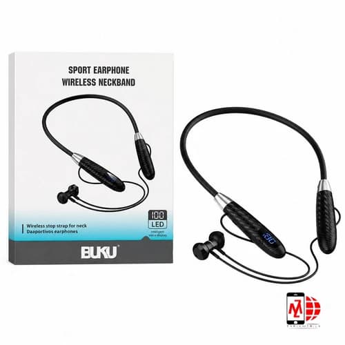 هندزفری گردنی برند BUKU مدل BE-006