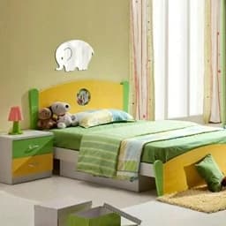 آینه دکوراتیو مولتی استایل، طرح فیل کوچولو، در دو رنگ طلایی و نقره ای ، سایز 28 سانت — تصویر ۳