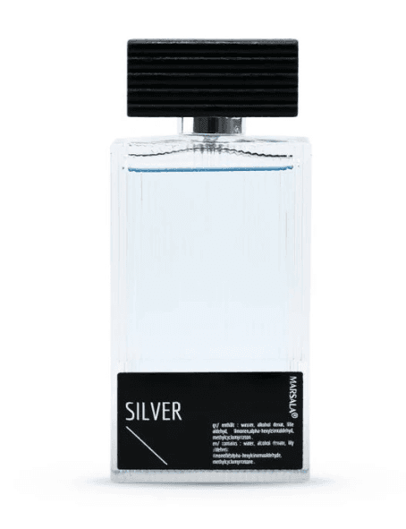 ادکلن مردانه مارسالا مدل سیلور silver حجم 100 میل