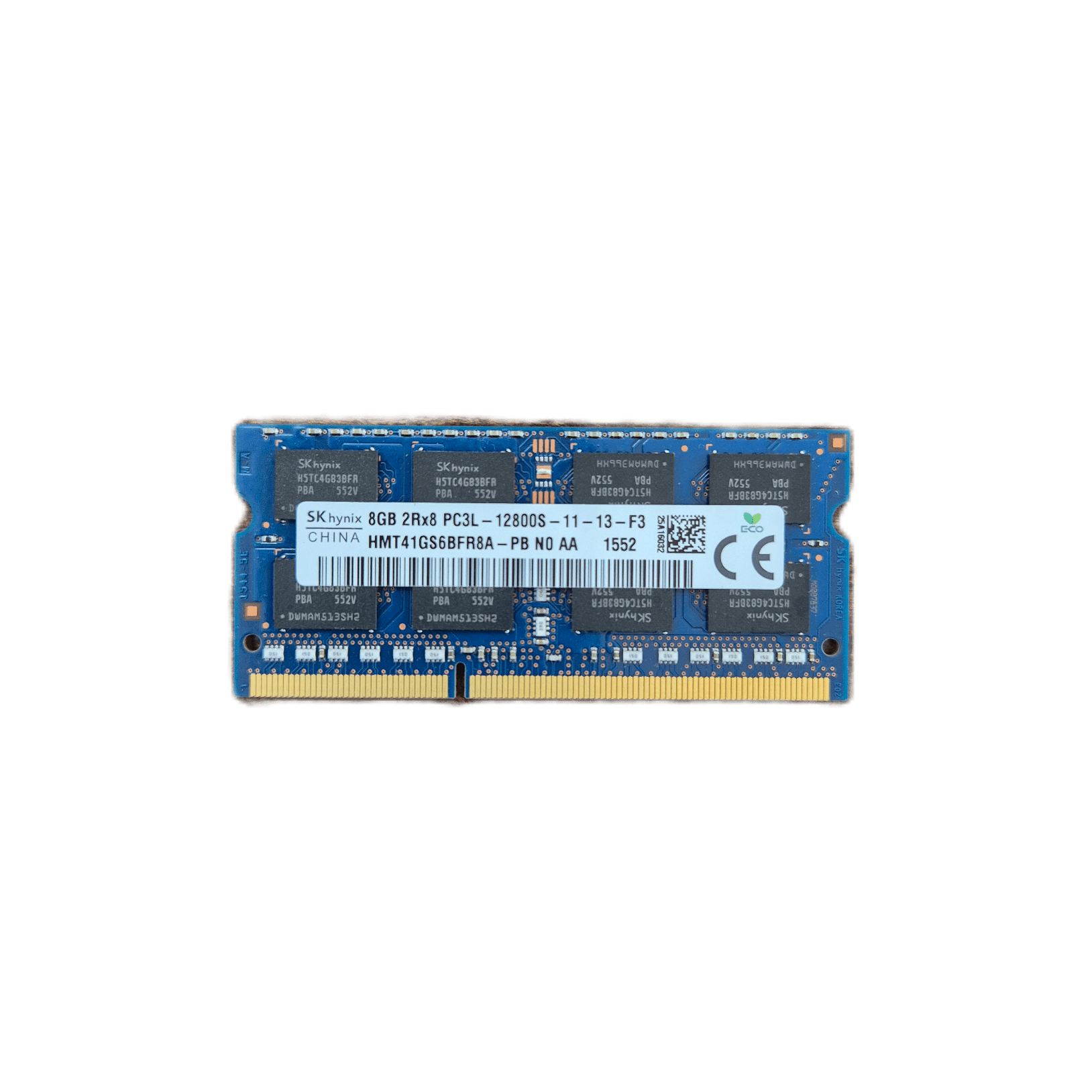 رم لپ تاپ Hynix DDR3 12800S 2GB 1600MHz CL11 - جاده تکنولوژی