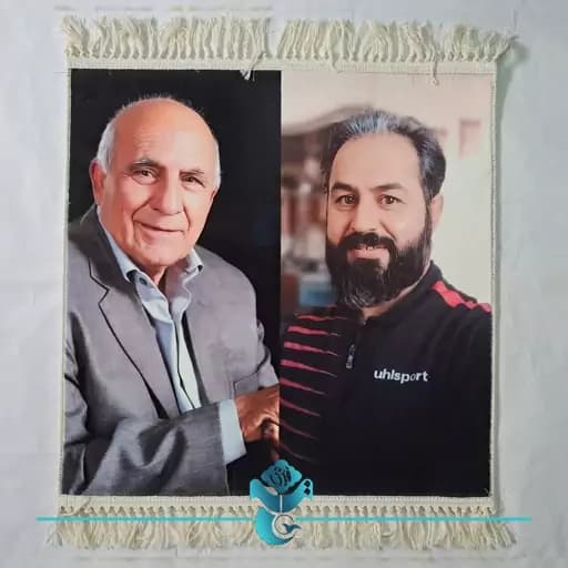 تابلو فرش ماشینی چهره 60در60