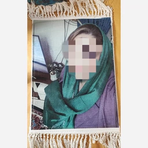 تابلو فرش 30 در 40 ماشینی با عکس و متن دلخواه شما ،1200 شانه تراکم بالا،مناسب برای هدیه و کادو