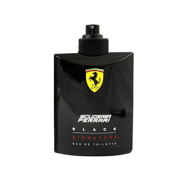 تستر ادو تویلت مردانه فراری مدل Black Signature حجم 125 میلی لیتر — تصویر ۴