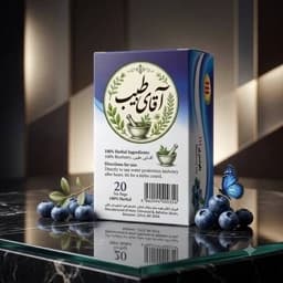 دمنوش بلوبری111 بسته 20 عددی — تصویر ۳