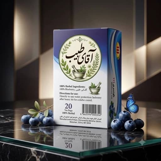 دمنوش بلوبری111 بسته 20 عددی
