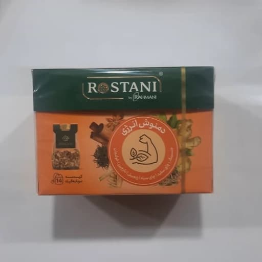 دمنوش جنسینگ و چای سفید رستنی