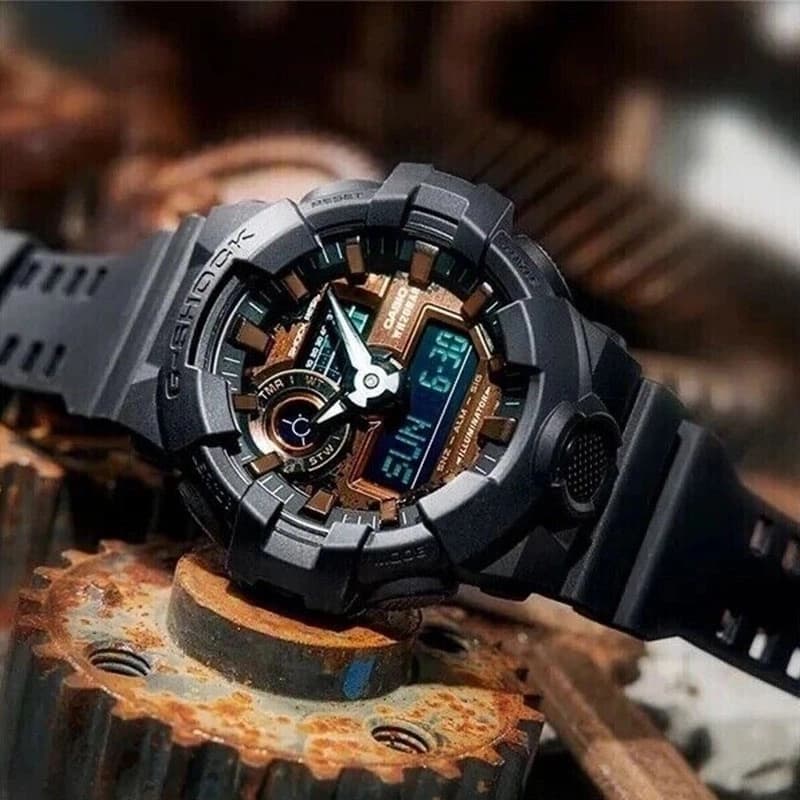 ساعت مچی مردانه برند کاسیو G-SHOCK (جی-شاک)مدل GA-700RC-1ADR — تصویر ۶