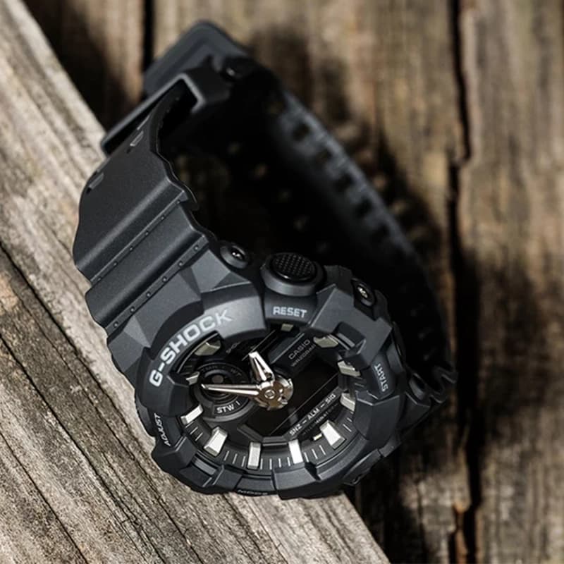ساعت مچی مردانه برند G-SHOCK کاسیو مدل CASIO-GA-700-1BDR — تصویر ۱۲