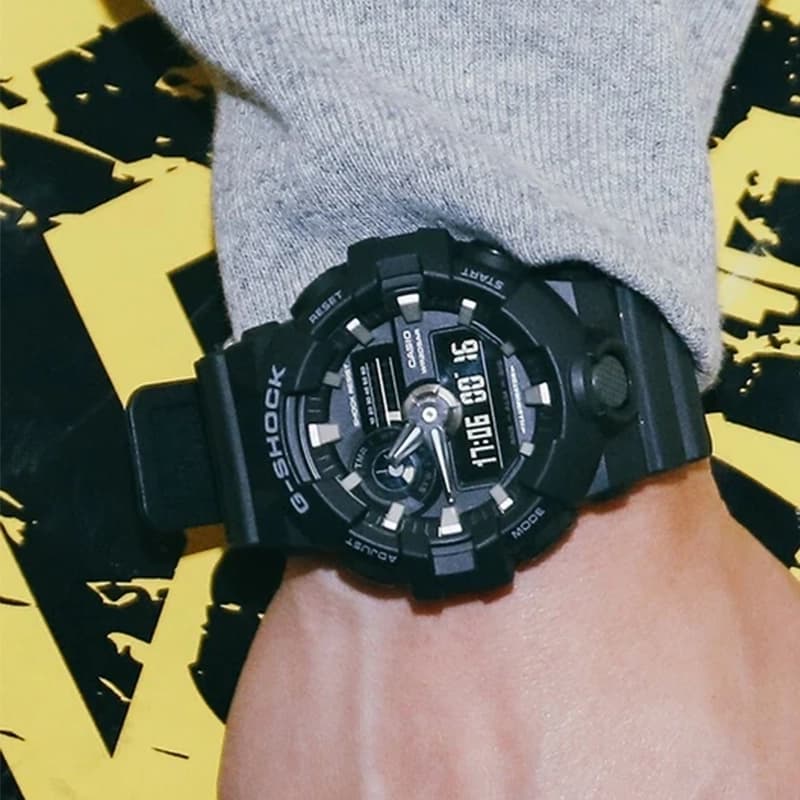 ساعت مچی مردانه برند G-SHOCK کاسیو مدل CASIO-GA-700-1BDR — تصویر ۷