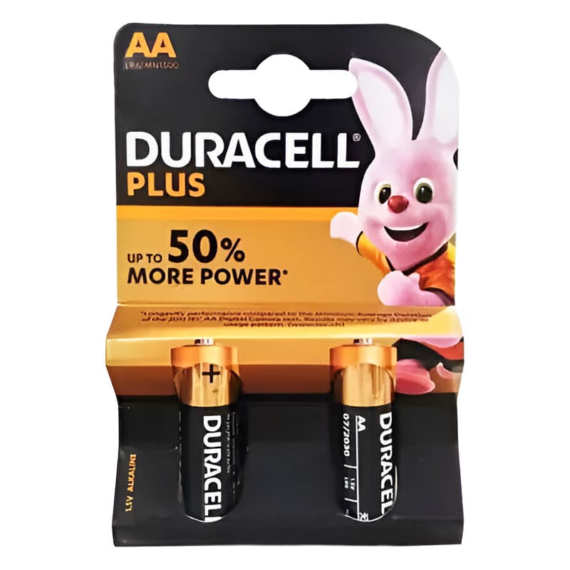 باتری قلمی دوراسل مدل plus-morepower بسته دو عدد — تصویر ۳