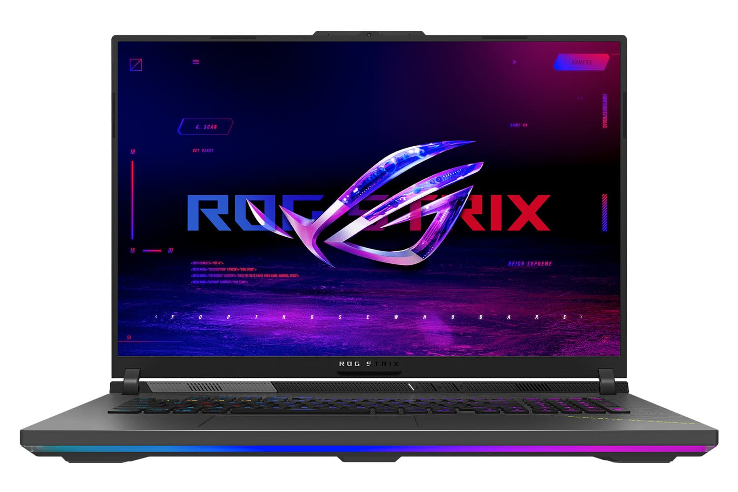 لپ تاپ گیمینگ 18 اینچی ایسوس مدل ROG Strix G814PH R9 8940HX 16GB 1TB SSD 8GB RTX5050 WUXGA 144Hz — تصویر ۲