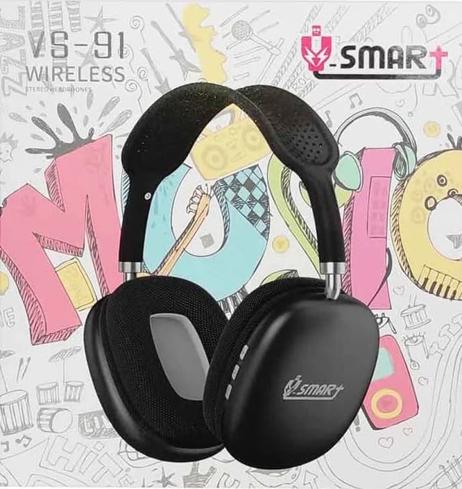 هدفون بلوتوثی رم خور اسمارت SMART VS-91 — تصویر ۲