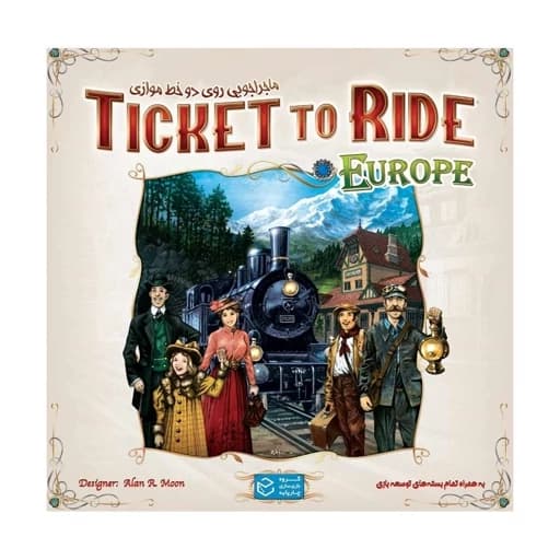 بازی فکری تیکت تو راید اروپا TICKET TO RIDE EUROPE