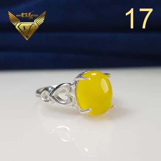 انگشتر زنانه نقره شرف شمس کد 17 — تصویر ۲