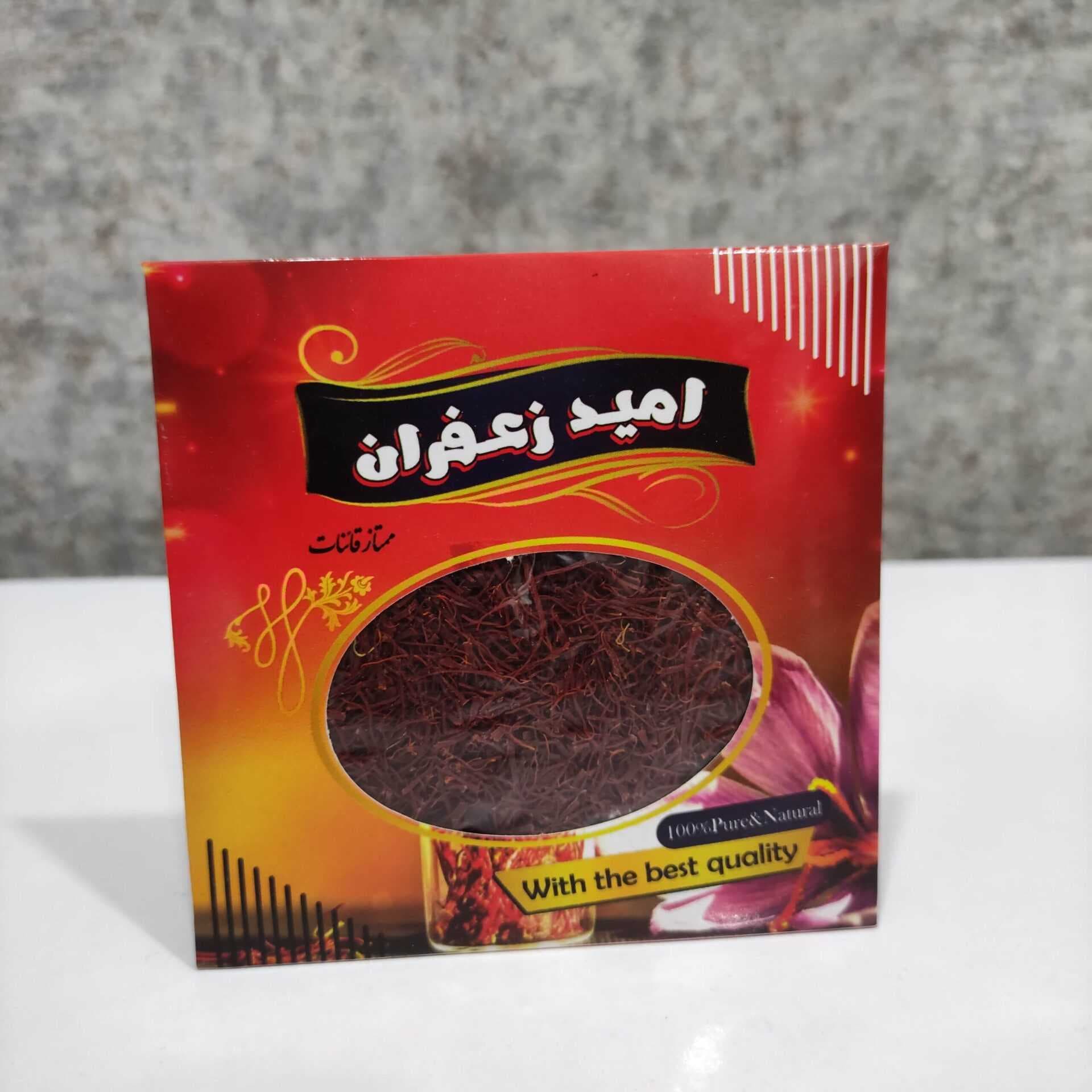 زعفران نگین اصل قائنات امید زعفران ۴.۶ گرم | ضمانت بازگشت وجه — تصویر ۴
