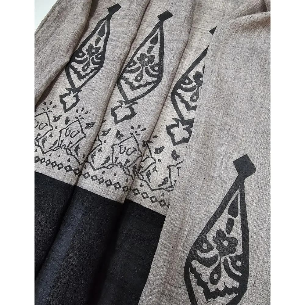 شال سنتی هنری طرح سرو کد 23410 — تصویر ۳