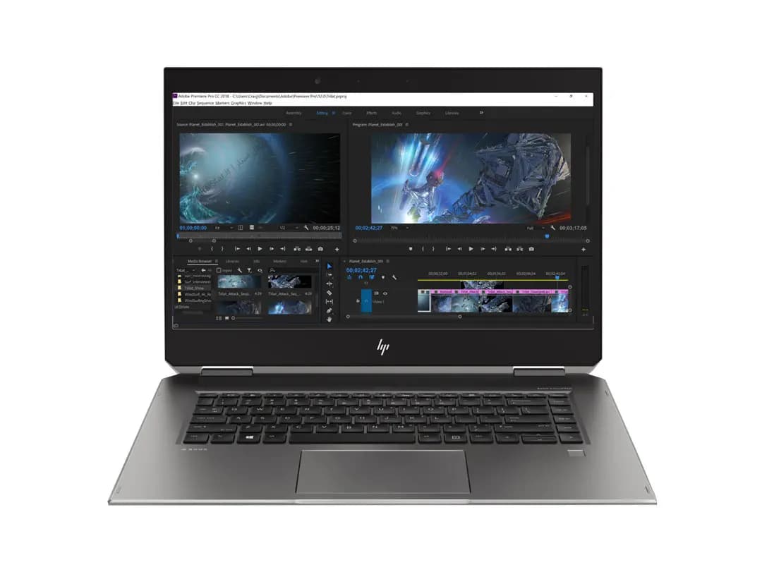 لپ تاپ ورک استیشن 15.6 اینچ اچ پی Zbook Studio مدل HP Zbook Studio 15 G5 x360 i7 16GB 512GB 4GB