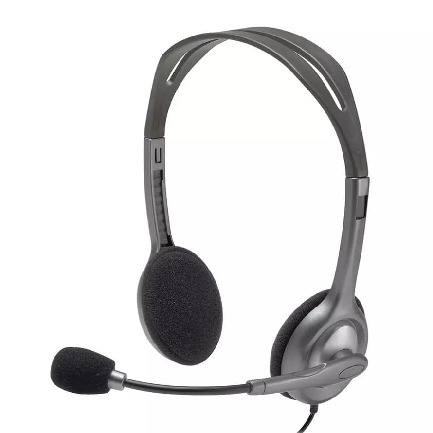 هدست باسیم لاجیتک مدل H110 STEREO