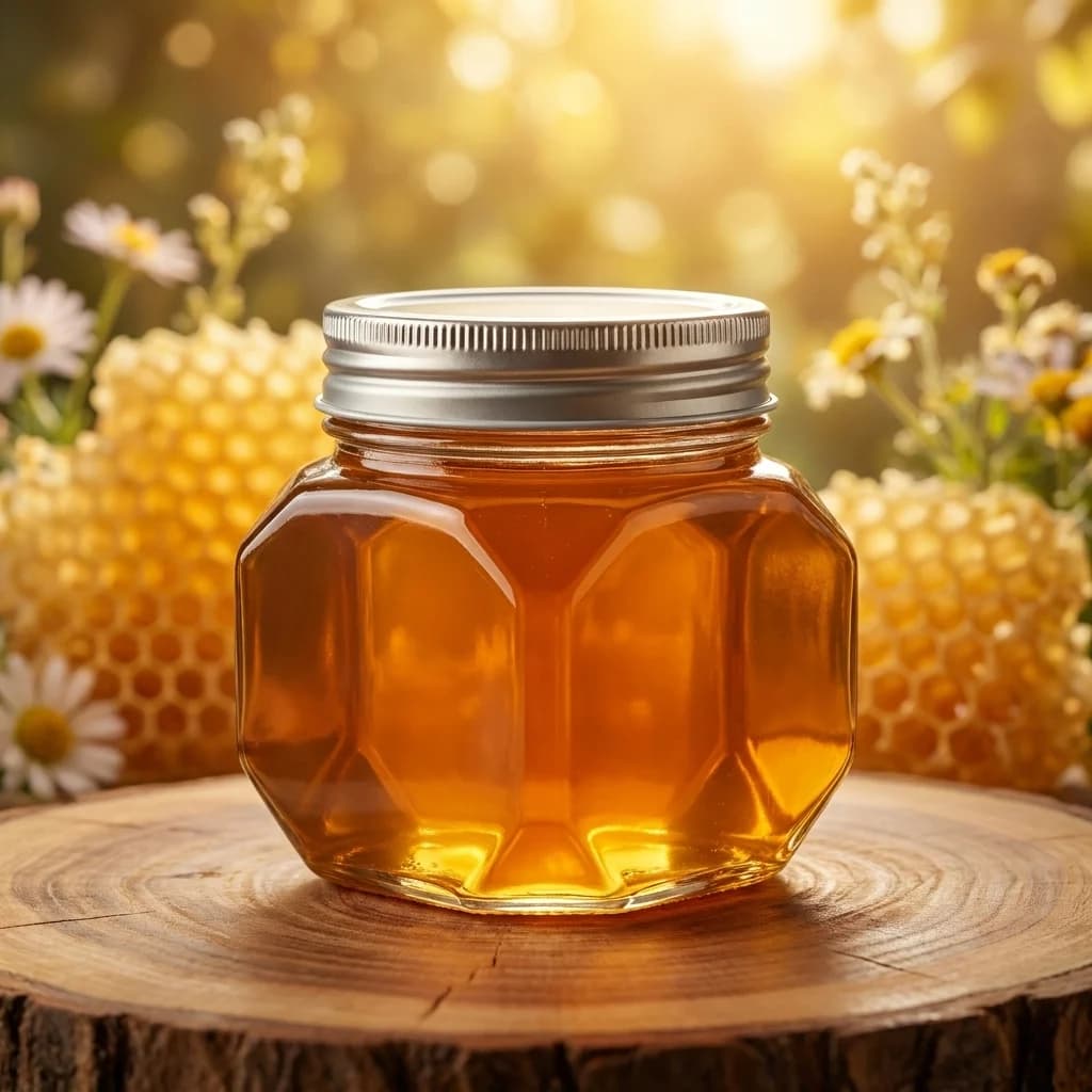 عسل ارگانیک طبیعی نیم کیلویی خالص و مقوی