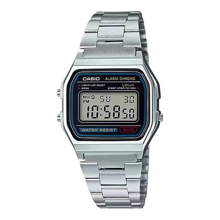 ساعت مچی مردانه زنانه کاسیو (CASIO) جنرال مدل A158WA-1DF