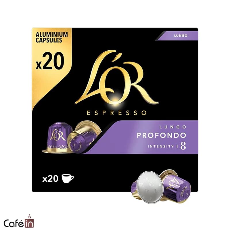 کپسول قهوه لور پروفندو L’or Profondo بسته 20 عددی — تصویر ۲