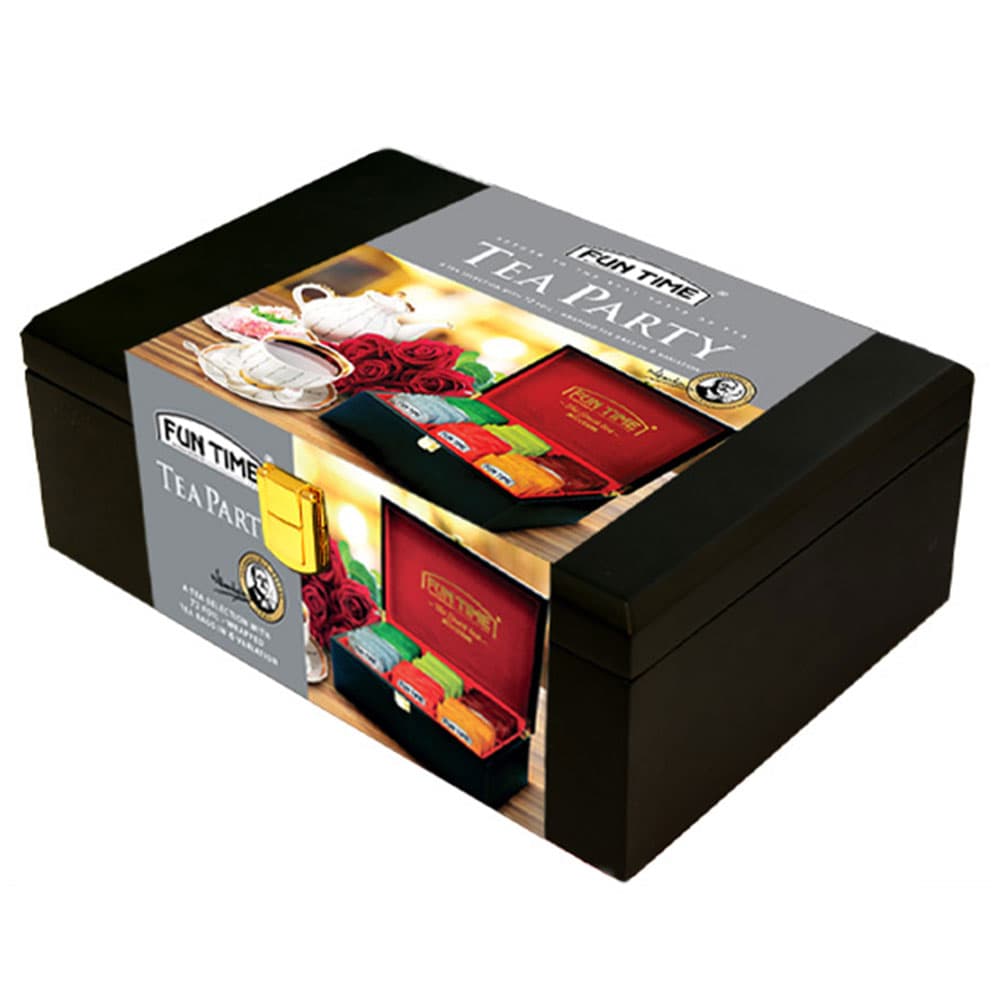 چای جعبه چوبی تی پارتی برند فان تایم — تصویر ۵