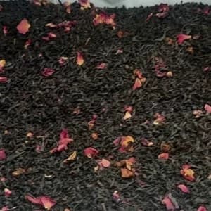 چای مراکشی اصل اکبر 200گرمی با طعم توت فرنگی شاه چای مراکشی — تصویر ۲