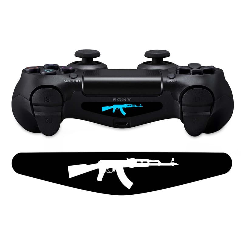 برچسب لایت بار دسته پلی استیشن 4 ونسونی طرح AK47 — تصویر ۵
