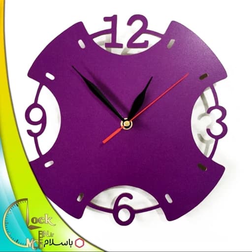ساعت دیواری طرح فانتزی کد 50 (پس کرایه) — تصویر ۲
