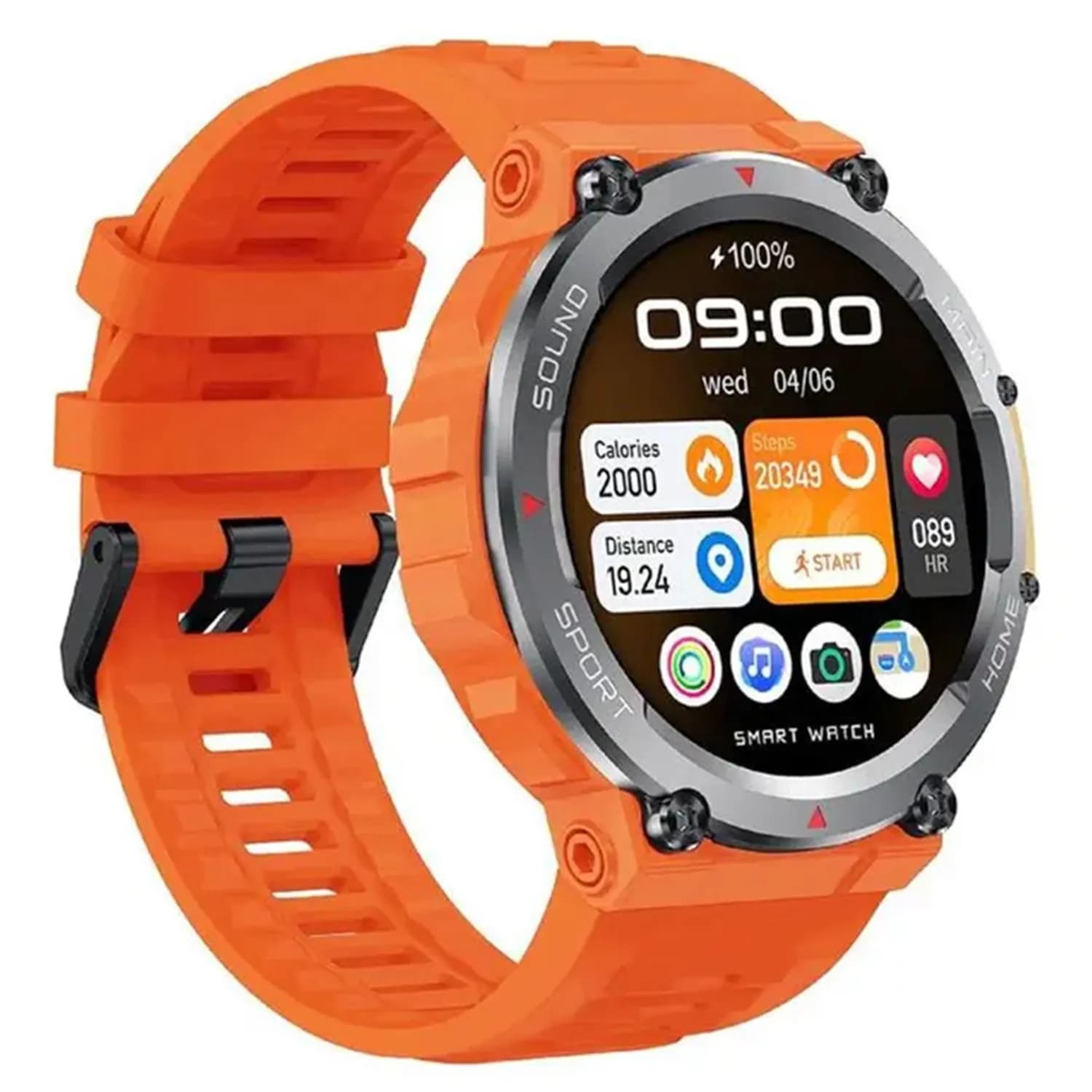 ساعت هوشمند ادونچر گرین Green Adventure Smart Watch — تصویر ۳