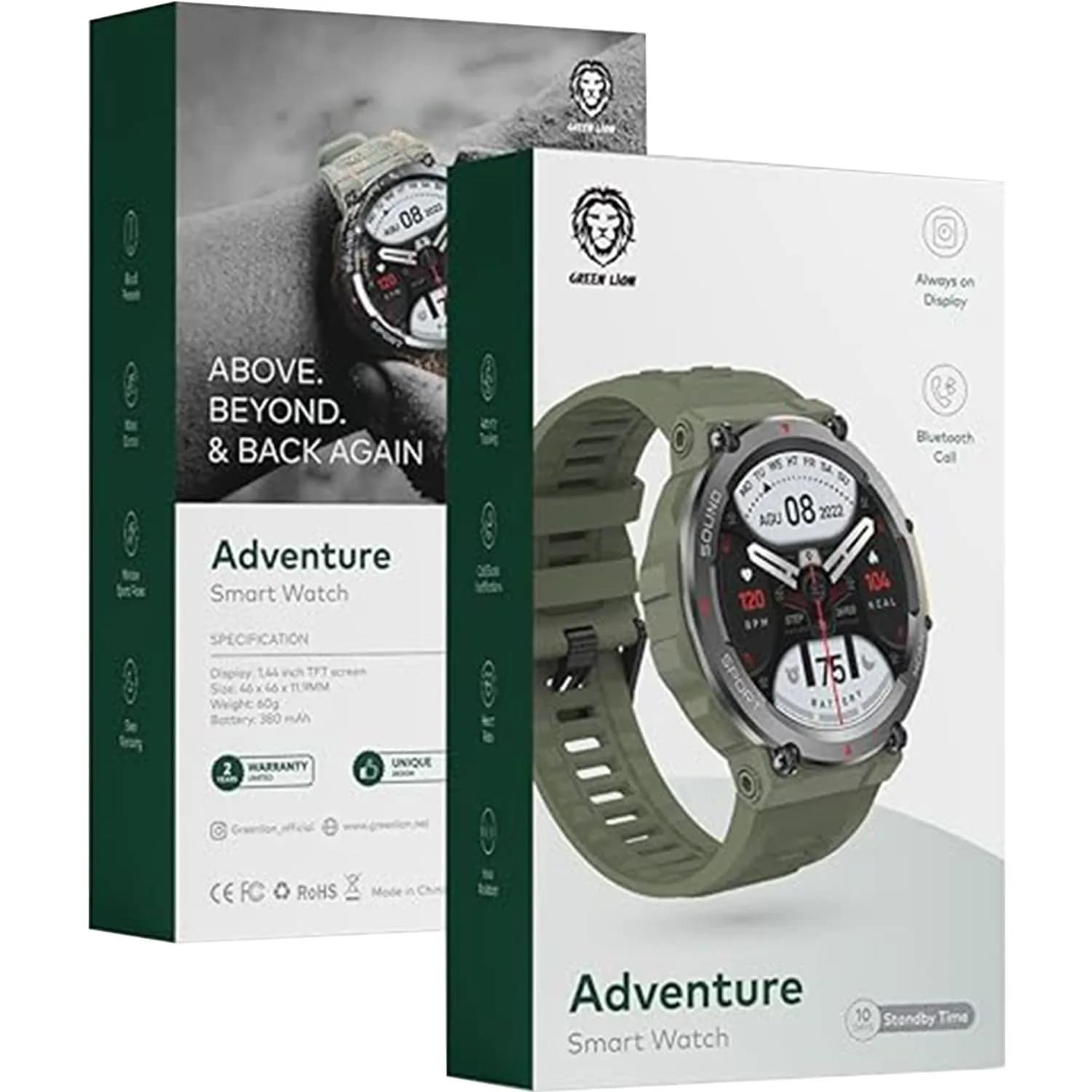 ساعت هوشمند ادونچر گرین Green Adventure Smart Watch — تصویر ۵