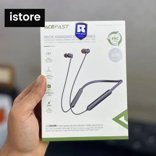 هندزفری گردنی acefast wireless earphones N1 - ای استور پاسارگاد — تصویر ۴