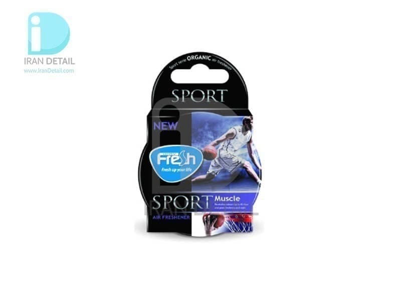 خوشبوکننده خودرو کنسروی فرش وی مدل Fresh Way Sport Muscle