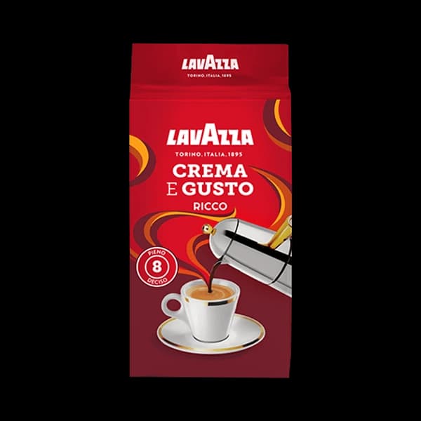 پودر قهوه لاوازا کرما گستو ریکو Lvazza crema e gusto ricco