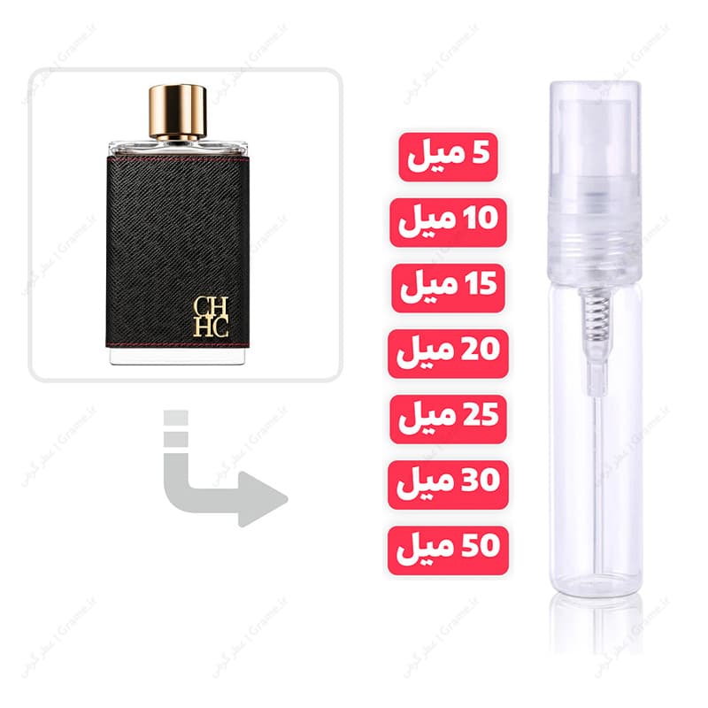 عطر گرمی سی اچ من مردانه | CH Men — تصویر ۳