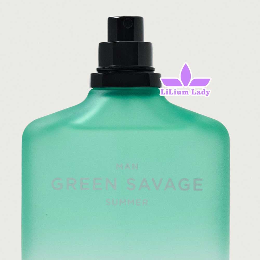 عطر مردانه زارا گرین سوج سامر | Zara Green Savage Summer — تصویر ۶