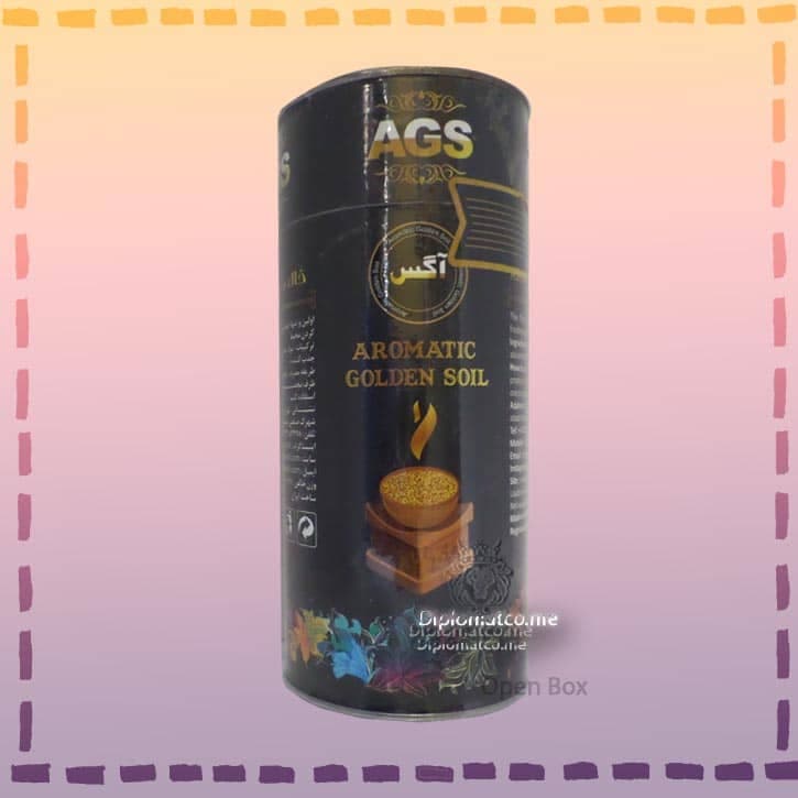خاک معطر طلایی وانیل (آگس - 500 گرم) — تصویر ۲