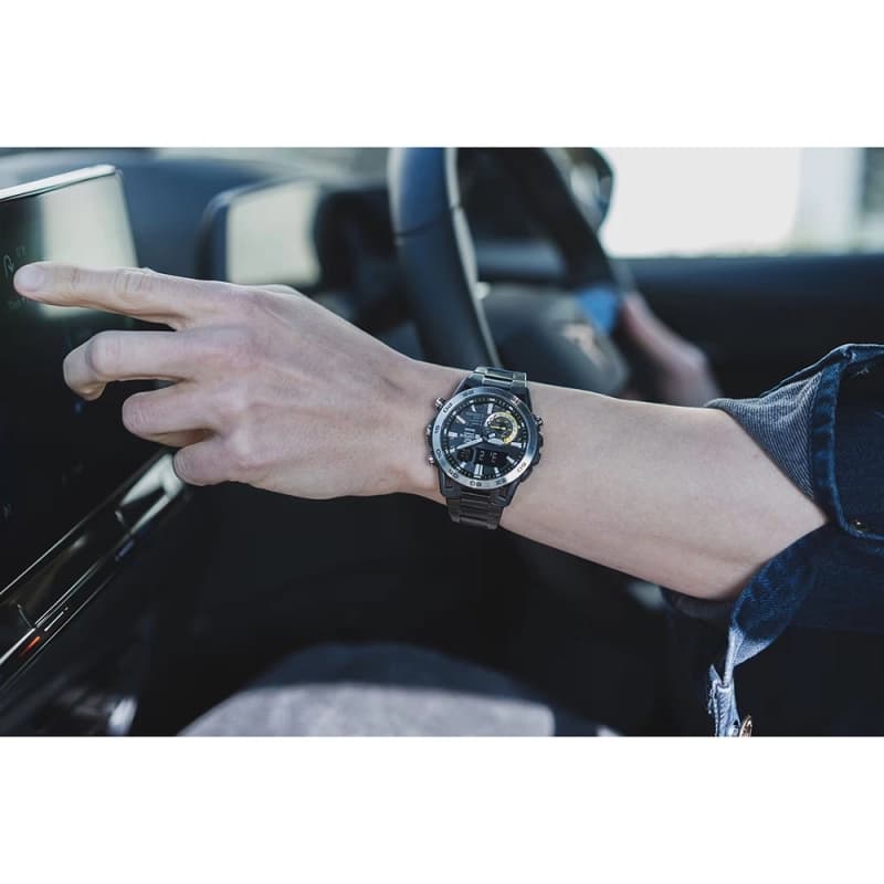ساعت مچی مردانه EDIFICE کاسیو مدل CASIO-ECB-40DC-1ADF — تصویر ۱۱