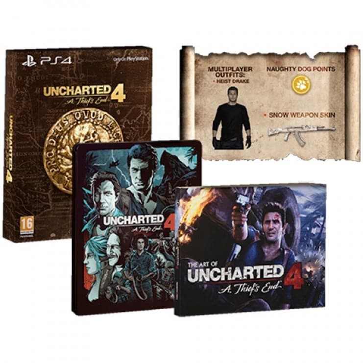 بازی UNCHARTED 4 مخصوص PS4 نسخه SPECIAL EDITION — تصویر ۴