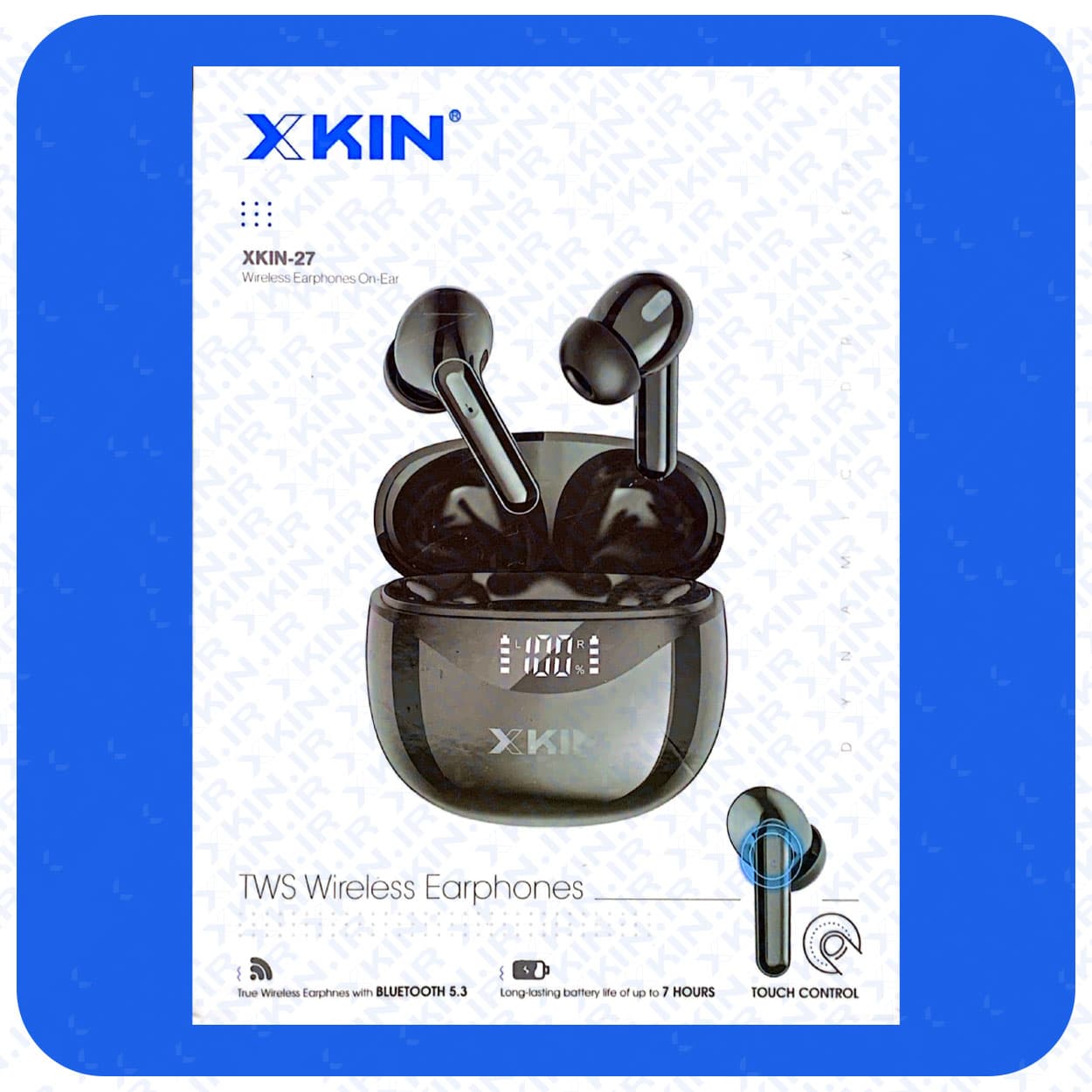 هندزفری بلوتوثی ایکس کین مدل XKIN-27 — تصویر ۵