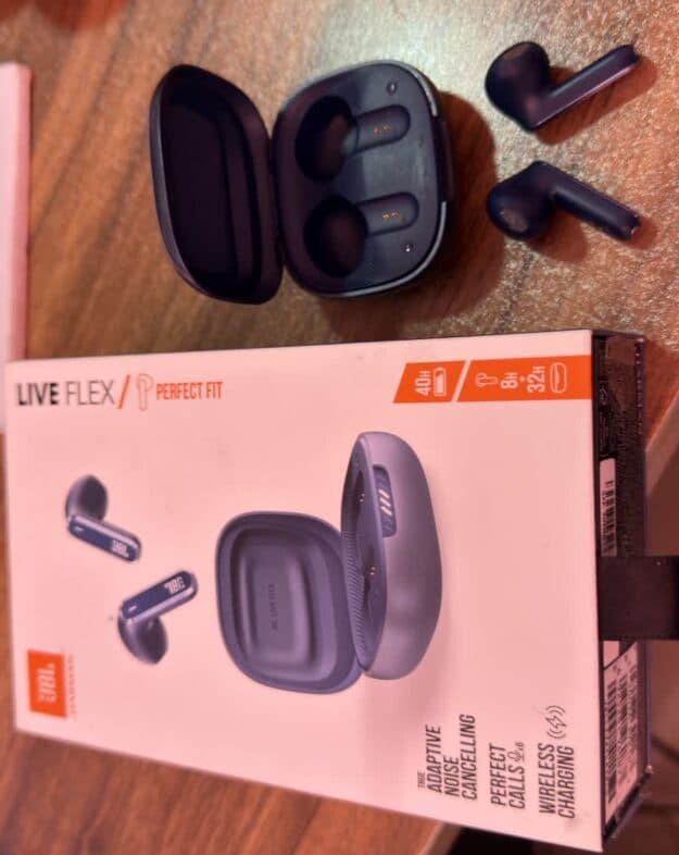 ایرپاد jbl live flex استوک ان باکس