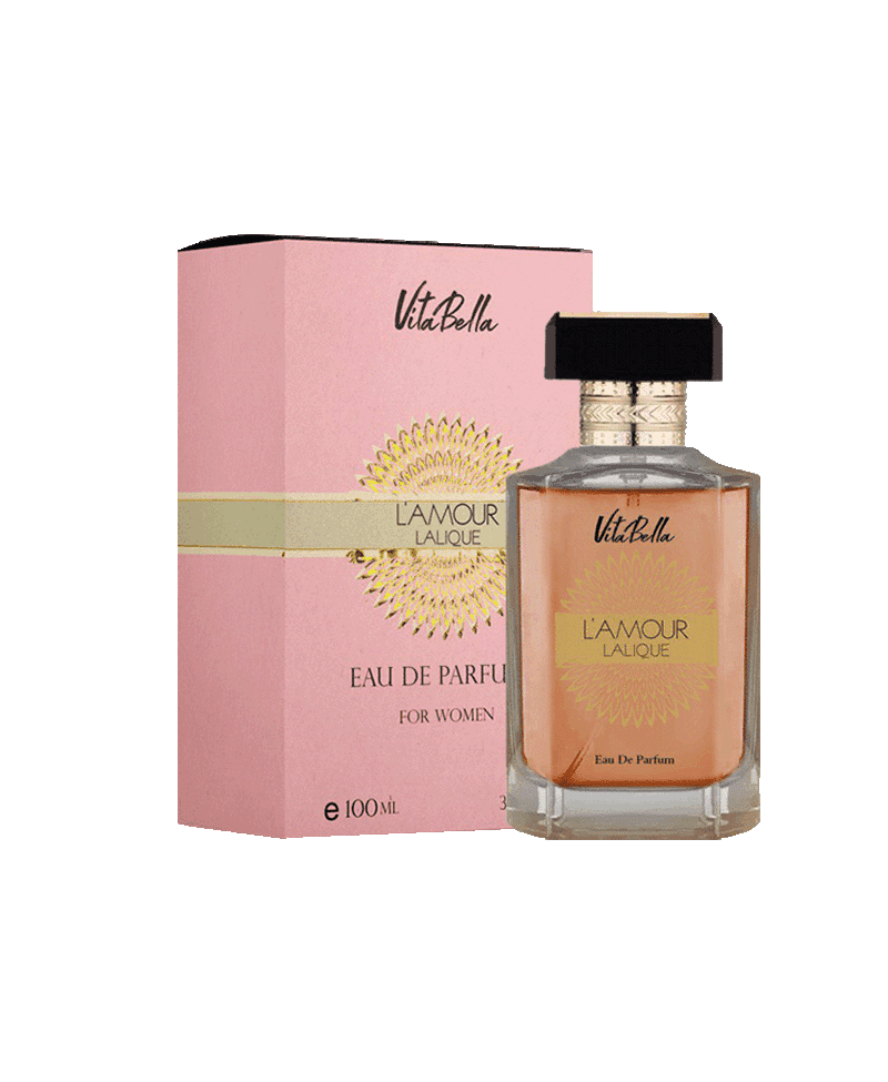 عطر ادوپرفیوم زنانه لالیک مدل L'Amour حجم ۱۰۰ میل