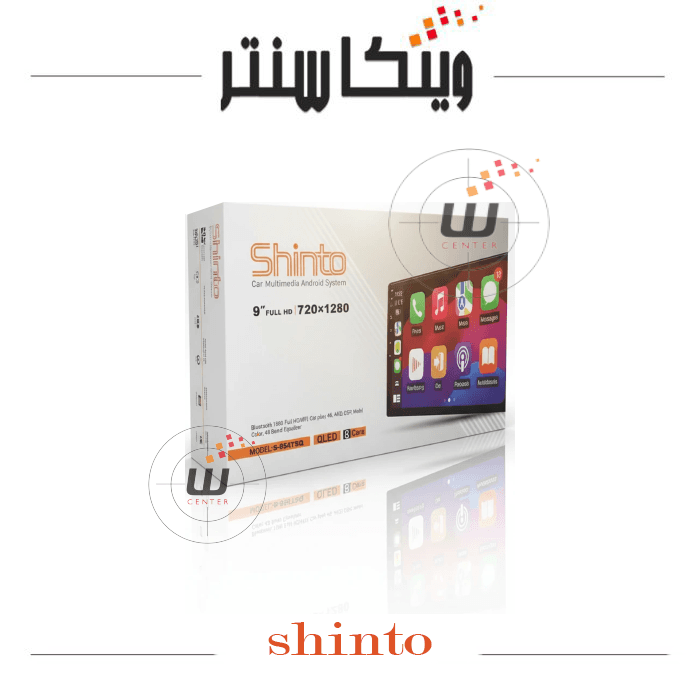 مانیتور اندروید شینتو مدل S-954TSQ رم 4 و حافظه 64 گیگابایت