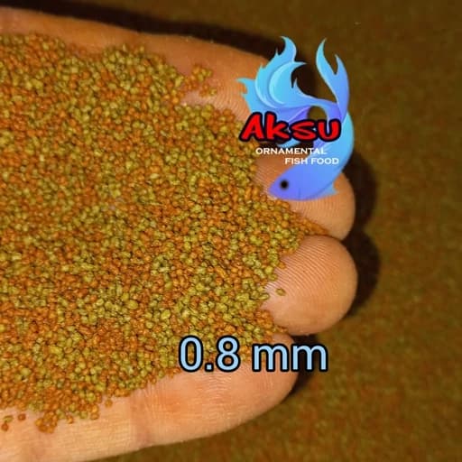 غذای ماهی مینی گرانول فایتر مناسب تنگ و بانکه 0.8 میل گرانول انرژی بیومار روابی اکسو اسپیرو استا 20 گرمی — تصویر ۲